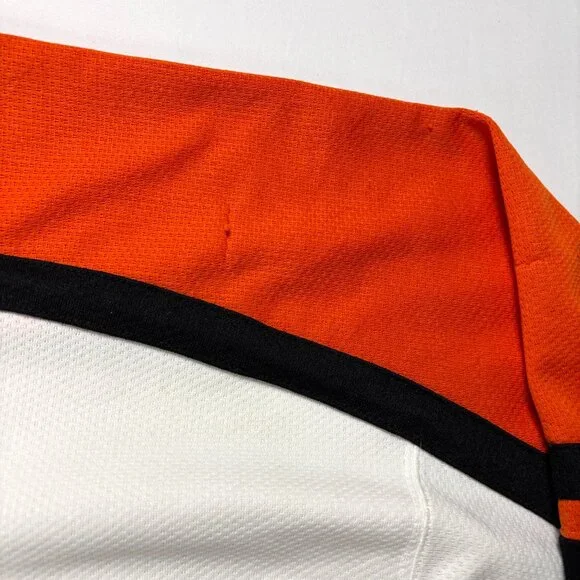 Vintage Philadelphia Flyers Starter Hockey Home Jersey White Sz L NHL - Picture 11 of 12